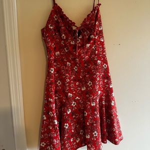 Forever 21 - Mini Dress w/ Tie Front Detail